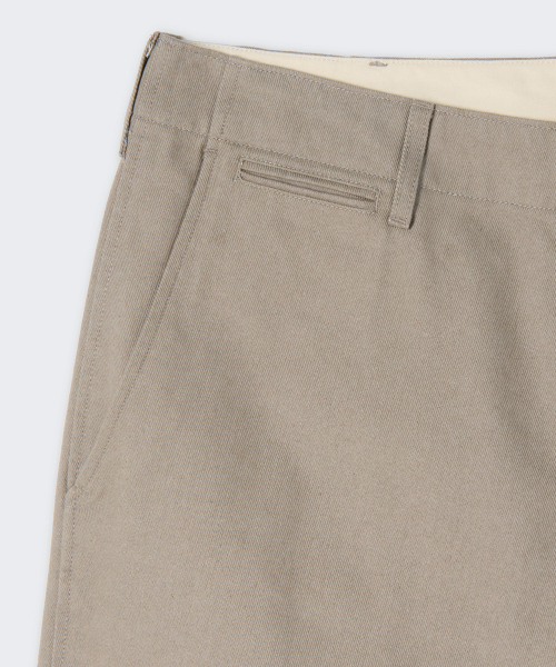 MUSINSA STANDARD（ムシンサスタンダード）の「デニムライクオフィサーパンツ [グレーシュベージュ]（スラックス・メンズ・その他・26/27/28/29/30/31/32/33/34/36/38/40/42）」の7枚目の写真