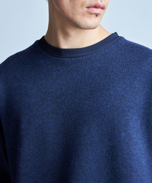 UNION STATION（ユニオンステーション）の「カルゼライク ボンディングスウェット（スウェット・メンズ・ダークベージュ/グレー/ネイビー・M/L）」の11枚目の写真