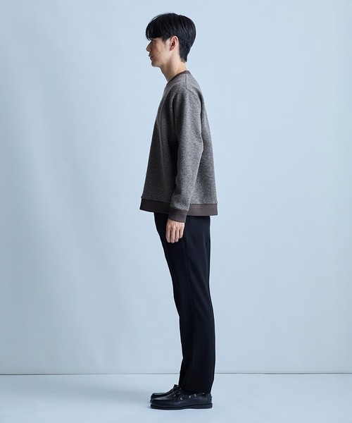 UNION STATION（ユニオンステーション）の「カルゼライク ボンディングスウェット（スウェット・メンズ・ダークベージュ/グレー/ネイビー・M/L）」の20枚目の写真