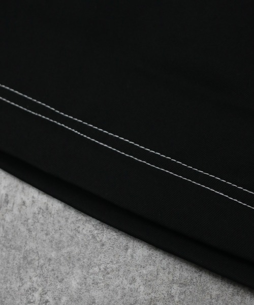 NYLAUS(ナイラス)の「【NYS】EYELET アイレット 2WAYカーゴパンツ ワイドカーゴパンツ カーゴハーフパンツ(カーゴパンツ・メンズ・ブラック系その他/ブラック・L/M)」の12枚目の写真