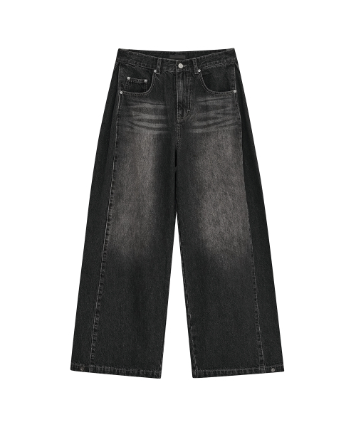 DEFGARMENTS（デフグラメンツ）の「CAT BLUSH WIDE PANTS [BLACK DENIM]（デニムパンツ・レディース・その他・X-SMALL/SMALL/MEDIUM/LARGE）」の7枚目の写真