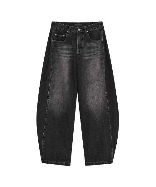 DEFGARMENTS（デフグラメンツ）の「CAT BLUSH WIDE PANTS [BLACK DENIM]（デニムパンツ・レディース・その他・X-SMALL/SMALL/MEDIUM/LARGE）」の9枚目の写真