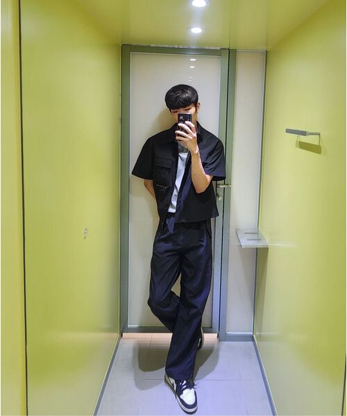 Rest&Recreation(レストアンドレクリエーション)の「NYLON PARACHUTE PANTS - BLACK(その他パンツ・メンズ・その他・LARGE/X-LARGE)」の6枚目の写真