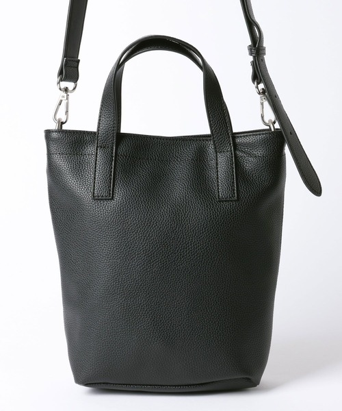 GLOBAL WORK(グローバルワーク)の「PU2WAYショルダーS/617713(ショルダーバッグ・メンズ・グレー/ブラック・FREE)」の6枚目の写真