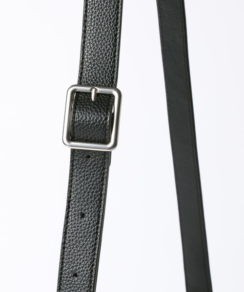 GLOBAL WORK(グローバルワーク)の「PU2WAYショルダーS/617713(ショルダーバッグ・メンズ・グレー/ブラック・FREE)」の7枚目の写真