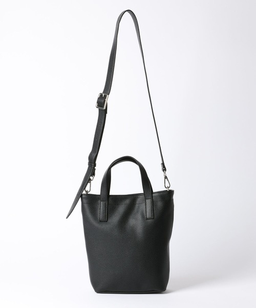 GLOBAL WORK(グローバルワーク)の「PU2WAYショルダーS/617713(ショルダーバッグ・メンズ・グレー/ブラック・FREE)」の11枚目の写真