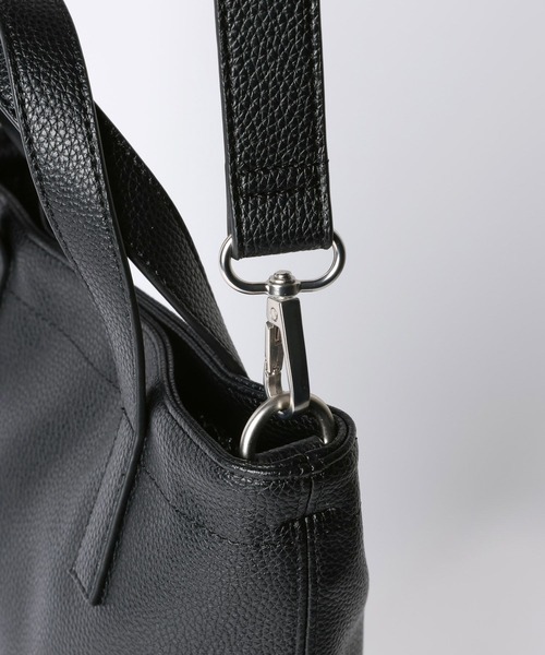 GLOBAL WORK(グローバルワーク)の「PU2WAYショルダーS/617713(ショルダーバッグ・メンズ・グレー/ブラック・FREE)」の12枚目の写真