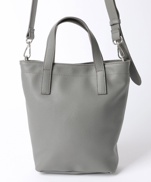 GLOBAL WORK(グローバルワーク)の「PU2WAYショルダーS/617713(ショルダーバッグ・メンズ・グレー/ブラック・FREE)」の18枚目の写真