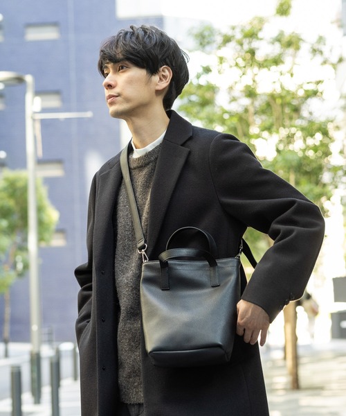 GLOBAL WORK(グローバルワーク)の「PU2WAYショルダーS/617713(ショルダーバッグ・メンズ・グレー/ブラック・FREE)」の22枚目の写真