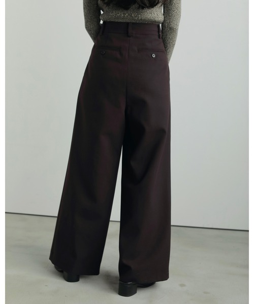 anuke（アンヌーク）の「Tuck Pleats Pants（その他パンツ・レディース・アイボリー/オリーブ/ボルドー・36inch/38inch）」の15枚目の写真