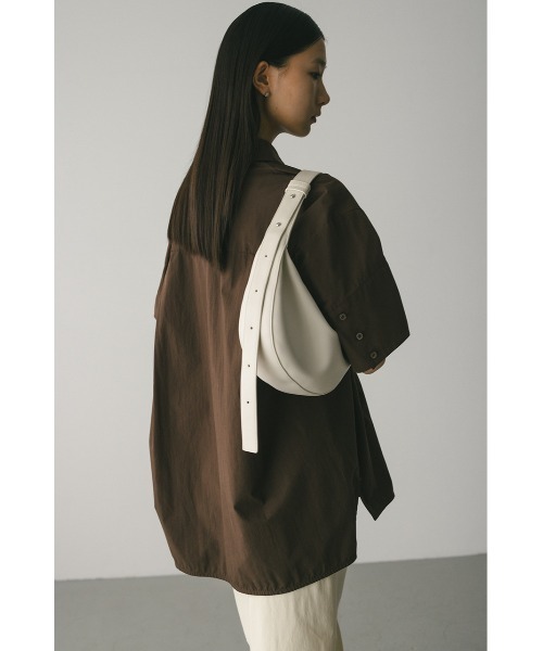 STYLEMIXER（スタイルミキサー）の「【ベストセラー】マンドリンミニショルダーバッグ（ショルダーバッグ・レディース・ブラック/シルバー/ホワイト・FREE）」の4枚目の写真