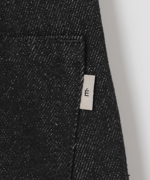 B.C STOCK（ベーセーストック）の「《追加3》12.5oz 5ポケット ワイドリジットデニム（デニムパンツ・メンズ・ブラック/ネイビー・MEDIUM/LARGE）」の20枚目の写真