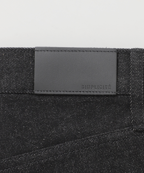 B.C STOCK（ベーセーストック）の「《追加3》12.5oz 5ポケット ワイドリジットデニム（デニムパンツ・メンズ・ブラック/ネイビー・MEDIUM/LARGE）」の21枚目の写真