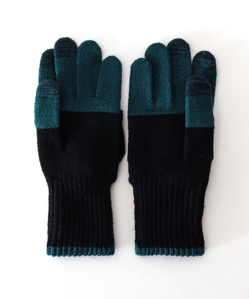 EVOLG（エヴォログ）の「【EVOLG/エヴォログ】ATHENA ニットグローブ LET2812（手袋・メンズ・ブルー/ネイビー/ライトグレー・FREE）」の5枚目の写真