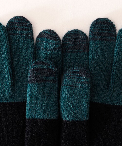 EVOLG（エヴォログ）の「【EVOLG/エヴォログ】ATHENA ニットグローブ LET2812（手袋・メンズ・ブルー/ネイビー/ライトグレー・FREE）」の7枚目の写真