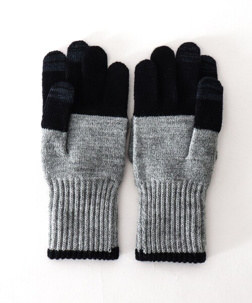EVOLG（エヴォログ）の「【EVOLG/エヴォログ】ATHENA ニットグローブ LET2812（手袋・メンズ・ブルー/ネイビー/ライトグレー・FREE）」の13枚目の写真