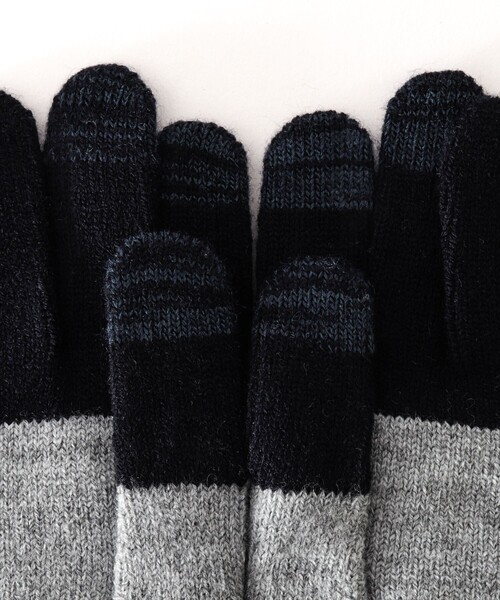EVOLG（エヴォログ）の「【EVOLG/エヴォログ】ATHENA ニットグローブ LET2812（手袋・メンズ・ブルー/ネイビー/ライトグレー・FREE）」の15枚目の写真