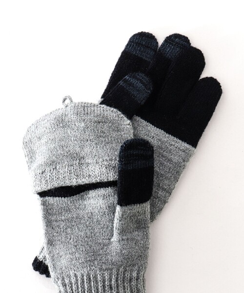 EVOLG（エヴォログ）の「【EVOLG/エヴォログ】ATHENA ニットグローブ LET2812（手袋・メンズ・ブルー/ネイビー/ライトグレー・FREE）」の18枚目の写真