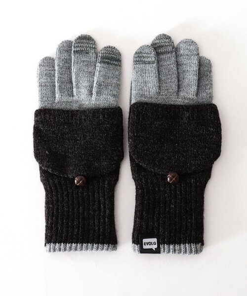 EVOLG（エヴォログ）の「【EVOLG/エヴォログ】ATHENA ニットグローブ LET2812（手袋・メンズ・ブルー/ネイビー/ライトグレー・FREE）」の22枚目の写真