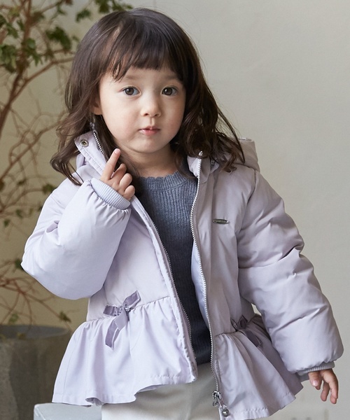 petit main(프티마인)의 「【아타카】페프람 다운 재킷(블루존)」｜라벤더