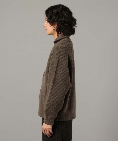 RAGEBLUE（レイジブルー）の「【WOOLMOCH】ドライバーズニット（ニット/セーター・メンズ・ブラック/ベージュ系その他2・MEDIUM/LARGE）」の17枚目の写真