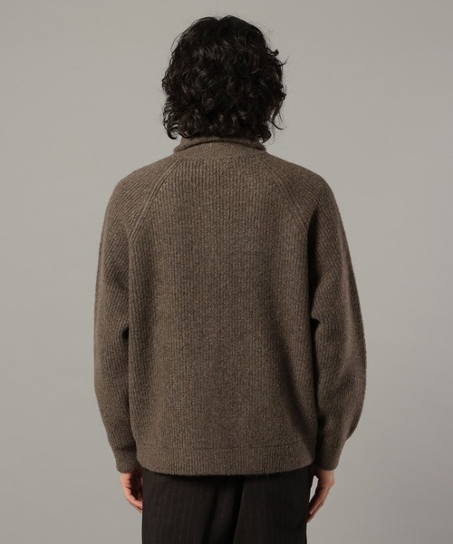 RAGEBLUE（レイジブルー）の「【WOOLMOCH】ドライバーズニット（ニット/セーター・メンズ・ブラック/ベージュ系その他2・MEDIUM/LARGE）」の18枚目の写真