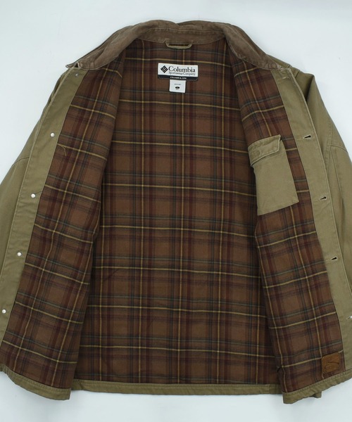 Columbia(コロンビア)の「【USED】Columbia チェックライナー アウトドアジャケット(カバーオール・メンズ・カーキ・LARGE)」の9枚目の写真