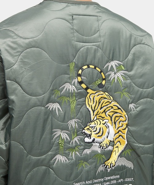 ALPHA-UNFRM TIGER LINER JACKET（その他アウター）｜Alpha Industries