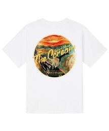 KTW0070 ムンク 半袖Tシャツ - ホワイト