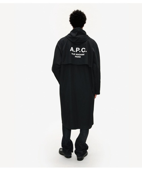 A.P.C.（アーペーセー）の「PARKA（ブルゾン・メンズ・ブラウン系その他/ブラック・S/M/L）」の2枚目の写真