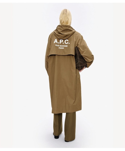 A.P.C.（アーペーセー）の「PARKA（ブルゾン・メンズ・ブラウン系その他/ブラック・S/M/L）」の7枚目の写真