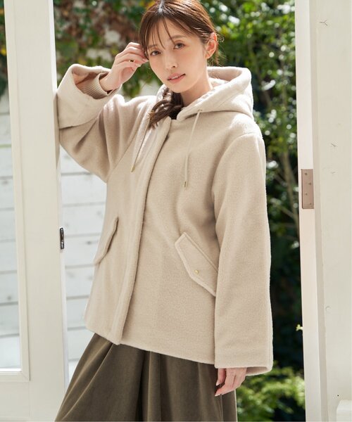 セール】【雑誌InRed1月号掲載】ブークレー2WAYフードコート（ブルゾン