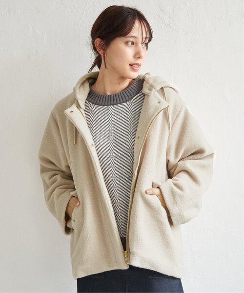 セール】【雑誌InRed1月号掲載】ブークレー2WAYフードコート（ブルゾン