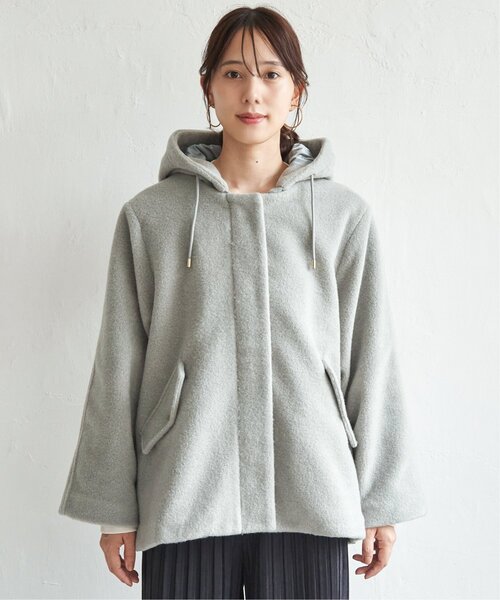 セール】【雑誌InRed1月号掲載】ブークレー2WAYフードコート（ブルゾン