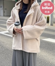 ikka | 【雑誌InRed1月号掲載】ブークレー2WAYフードコート(ブルゾン)