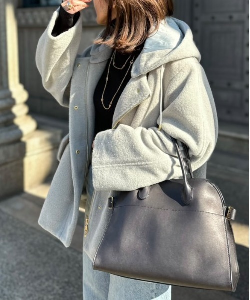 セール】【雑誌InRed1月号掲載】ブークレー2WAYフードコート（ブルゾン