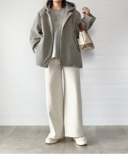 セール】【雑誌InRed1月号掲載】ブークレー2WAYフードコート（ブルゾン