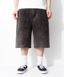 LB Oxford Wide Bermuda Shorts (Black)