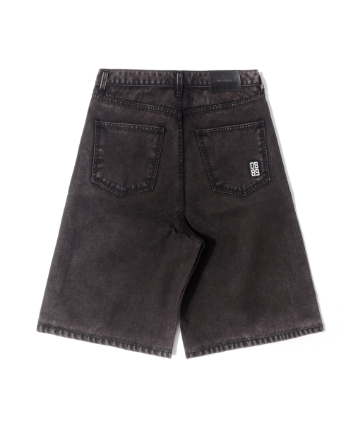 QT8 GARMENTS(キューティーエイトガーメント)の「LB Oxford Wide Bermuda Shorts (Black)(その他パンツ・レディース・その他・MEDIUM/LARGE/X-LARGE)」の3枚目の写真