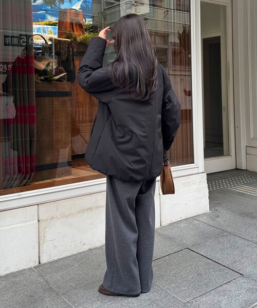 fredy emue（フレディエミュ）の「NEEDLE stretch イージーパンツ（その他パンツ・レディース・ベージュ/ブラック/チャコールグレー・36/38）」の5枚目の写真