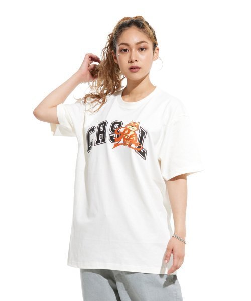 CREAM SODA LAB(クリームソーダラボ)の「マルチアーク半袖Tシャツアイボリーブラック(Tシャツ/カットソー・メンズ・その他・LARGE/MEDIUM/X-LARGE/XX-LARGE)」の6枚目の写真