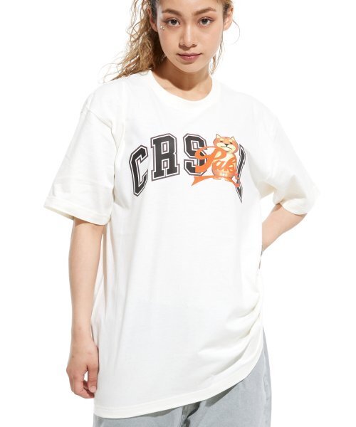CREAM SODA LAB(クリームソーダラボ)の「マルチアーク半袖Tシャツアイボリーブラック(Tシャツ/カットソー・メンズ・その他・LARGE/MEDIUM/X-LARGE/XX-LARGE)」の8枚目の写真