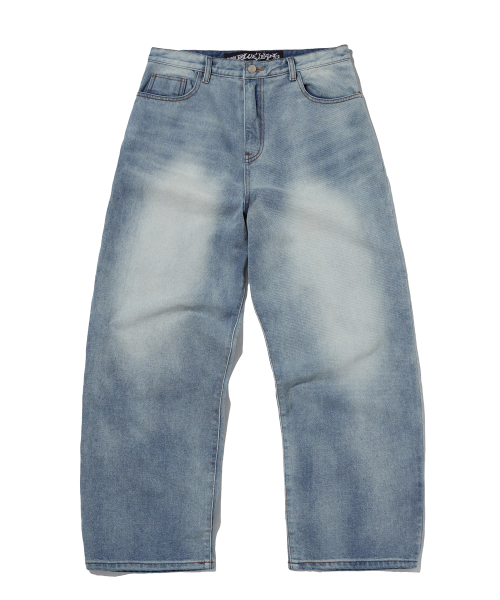 suade（スエード）の「FLARE DENIM [LIGHT BLUE]（デニムパンツ・レディース・その他・SMALL/MEDIUM/LARGE）」の4枚目の写真