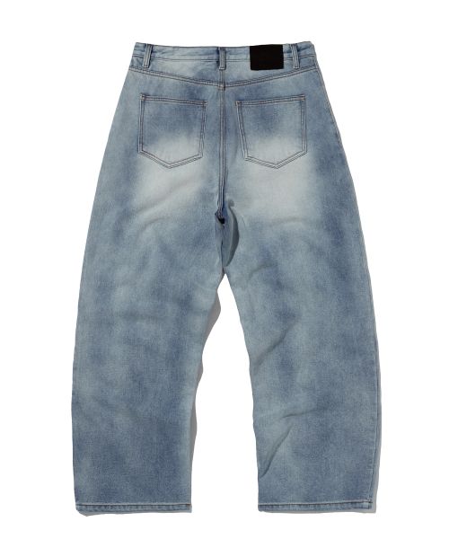 suade（スエード）の「FLARE DENIM [LIGHT BLUE]（デニムパンツ・レディース・その他・SMALL/MEDIUM/LARGE）」の5枚目の写真