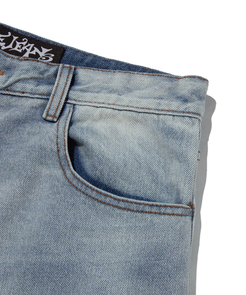 suade（スエード）の「FLARE DENIM [LIGHT BLUE]（デニムパンツ・レディース・その他・SMALL/MEDIUM/LARGE）」の7枚目の写真