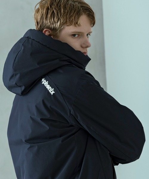 +phenix（プラスフェニックス）の「【WEB・直営店限定】+phenix(プラスフェニックス)HYBRID DOWNJACKET ハイブリッド ダウンジャケット by GORE TEX LABS ゴアテックス（吸湿発熱/防風）（ダウンジャケット/コート・メンズ・グレー/ブラック/ネイビー・M/S/XL/L）」の17枚目の写真