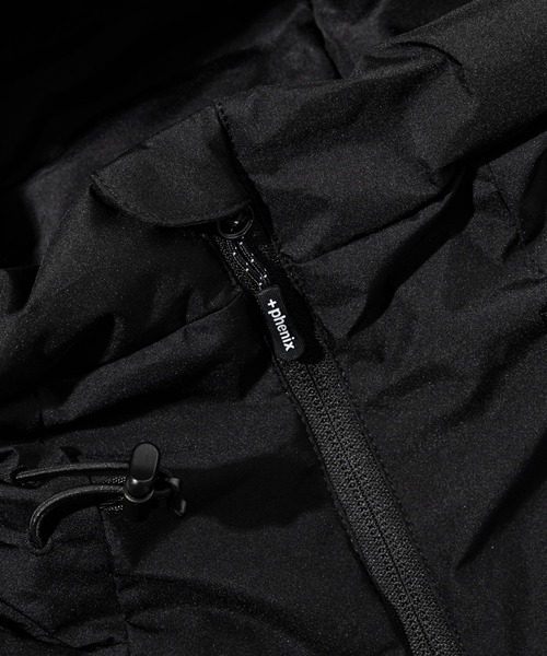 +phenix（プラスフェニックス）の「【WEB・直営店限定】+phenix(プラスフェニックス)HYBRID DOWNJACKET ハイブリッド ダウンジャケット by GORE TEX LABS ゴアテックス（吸湿発熱/防風）（ダウンジャケット/コート・メンズ・グレー/ブラック/ネイビー・M/S/XL/L）」の10枚目の写真