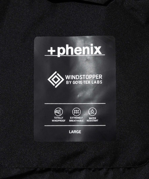 +phenix（プラスフェニックス）の「【WEB・直営店限定】+phenix(プラスフェニックス)HYBRID DOWNJACKET ハイブリッド ダウンジャケット by GORE TEX LABS ゴアテックス（吸湿発熱/防風）（ダウンジャケット/コート・メンズ・グレー/ブラック/ネイビー・M/S/XL/L）」の14枚目の写真
