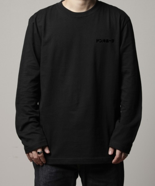 ドン・キホーテ（ドンキホーテ）の「「ドン・キホーテ×ZOZOTOWN」 History LONG T-SHIRT（Tシャツ/カットソー・メンズ・ブラック・X-LARGE/LARGE/MEDIUM/SMALL）」の4枚目の写真