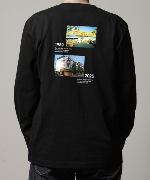 ドン・キホーテ（ドンキホーテ）の「「ドン・キホーテ×ZOZOTOWN」 History LONG T-SHIRT（Tシャツ/カットソー・メンズ・ブラック・X-LARGE/LARGE/MEDIUM/SMALL）」の5枚目の写真